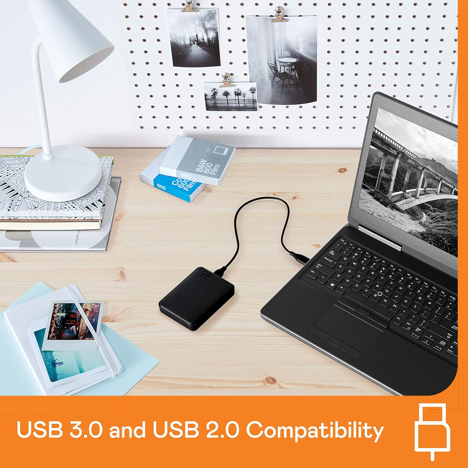 WD 3TB Elements Portable External Hard Drive, USB 3.0, Compatible with PC, Mac, PS4 & Xbox - WDBU6Y0030BBK-WESN - Image 3