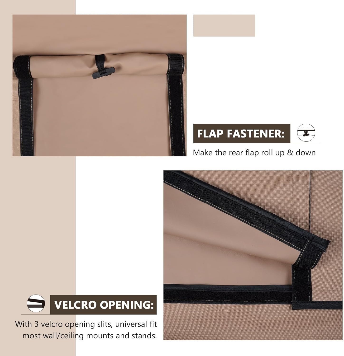 ULTCOVER Waterproof Outdoor TV Cover for 42-45 inch Outside Flat Screen Televisions - Image 5