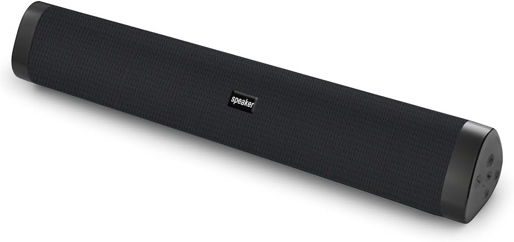 Portable Bluetooth Speaker Wireless Sound Bar, Home Theater Speaker System Compatible for PC, Laptop, Smartphones