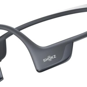 SHOKZ New OpenRun Pro 2 Mini -Open-Ear, Bone Conduction Sport Headphones -with Reflective Strip -Sweat Resistant, Workout Headphones -Secure, Wireless, Comfortable Fit-Deep Bass and Smart Mic App