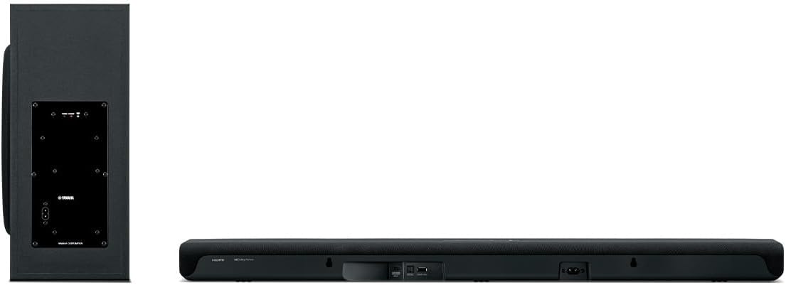 YAMAHA SR-B40A Dolby Atmos Sound Bar with Wireless Subwoofer (Black) - Image 3