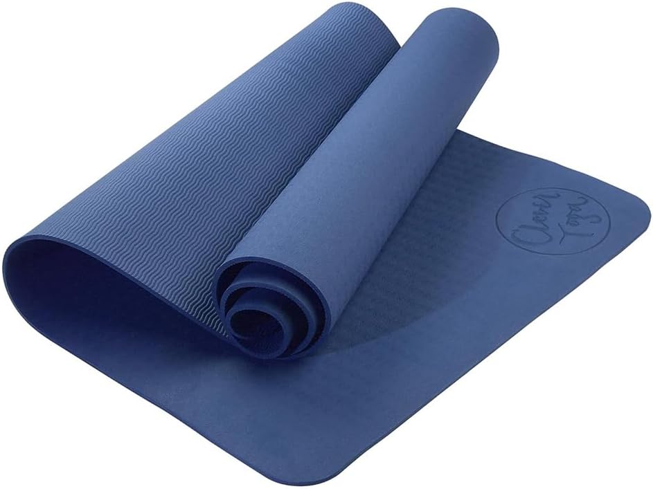 Premium Clever Yoga Mat - Extra Long Yoga Mat Suitable For All Yoga Types - Workout Mat For Home Or On The Go - Includes Our Perfect Fit Mat Bag