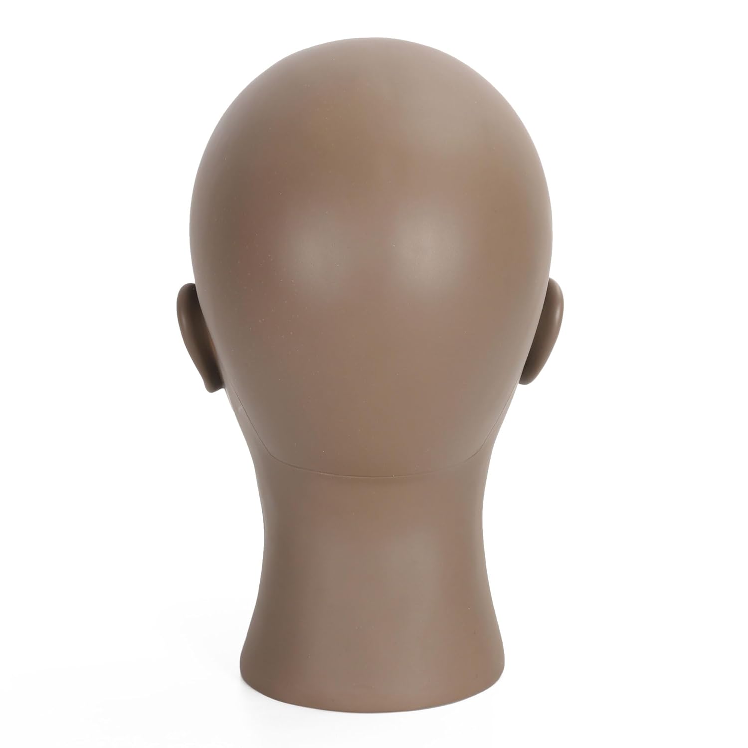 Bald Female Mannequin Head Makeup Training Head Wig Head Professional Cosmetology for Wig Making and Display Hat Helmet Glasses Display Head Model with Free Clamp Stand - Image 6