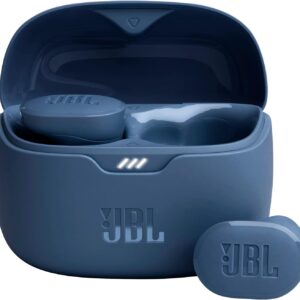 JBL Tune Buds – True wireless Noise Cancelling earbuds, JBL Pure Bass Sound, Bluetooth 5.3, 4-Mic technology for Crisp, Clear Calls, Up to 48 hours of battery life, Water and dust resistant (Blue)