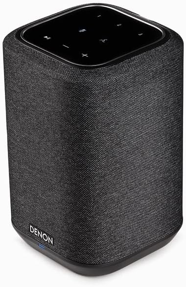 Denon Home 150 Wireless Smart Speaker – Compact Design, Wi-Fi & Bluetooth, HEOS Built-in, Alexa Built-in, Siri & AirPlay 2, Spotify Connect, Multi-Room Support, Black - Image 5