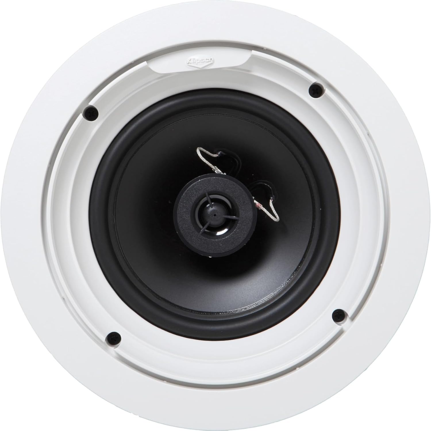 Klipsch R-1650-C in-Ceiling Speaker - White (4-Pack) Compact, Easy to Install, Durable - Image 7