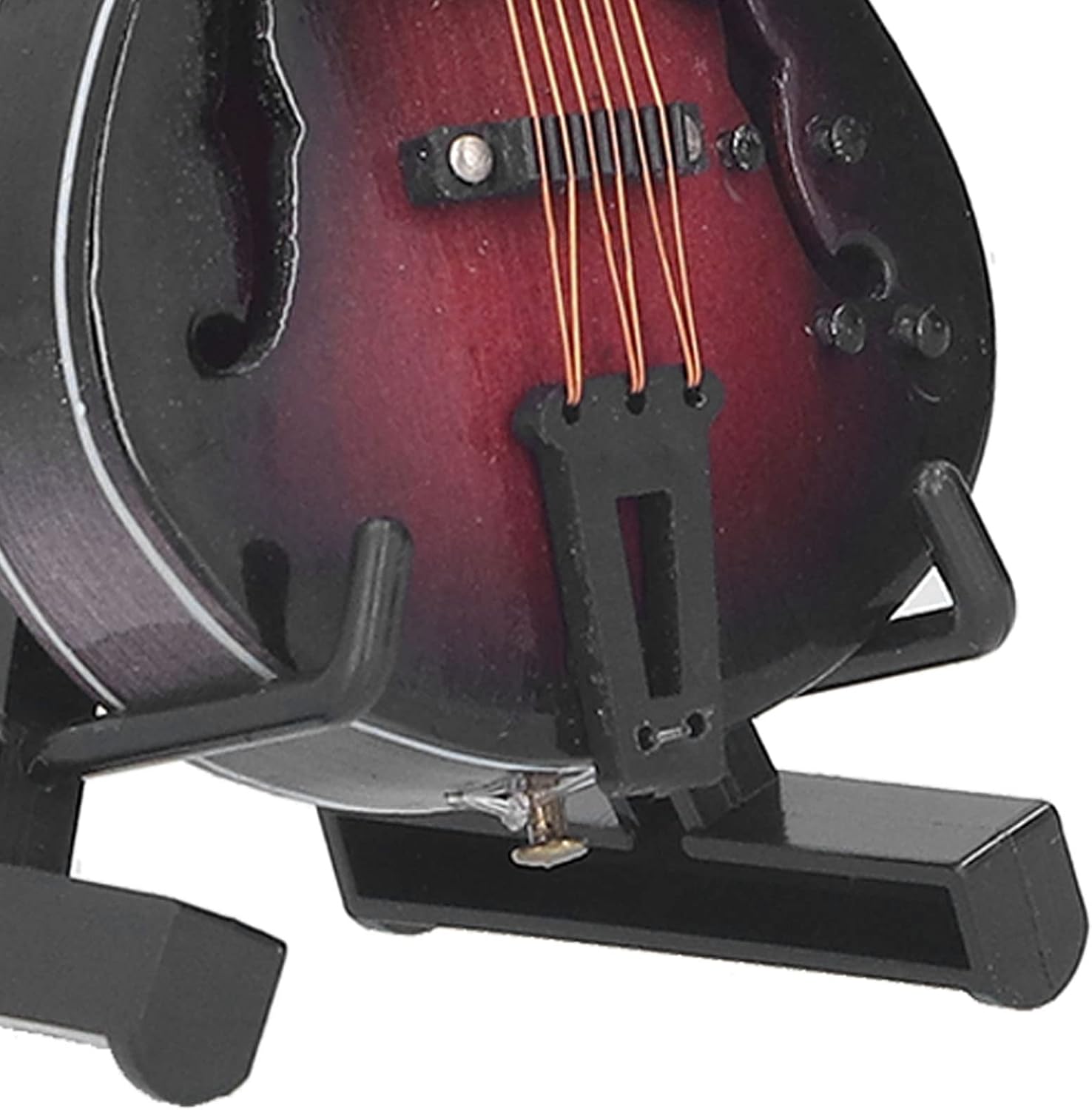 Guitar Model Mini Exquisite Musical Instrument Decorative Handicraft Ornament Mini Musical Instrument Ornaments Gifts Musical Instrument Gift Desktop Simulation for Home Office Decoration - Image 6