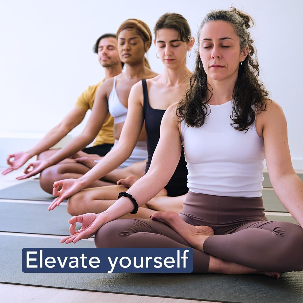 Premium Clever Yoga Mat - Extra Long Yoga Mat Suitable For All Yoga Types - Workout Mat For Home Or On The Go - Includes Our Perfect Fit Mat Bag - Image 7