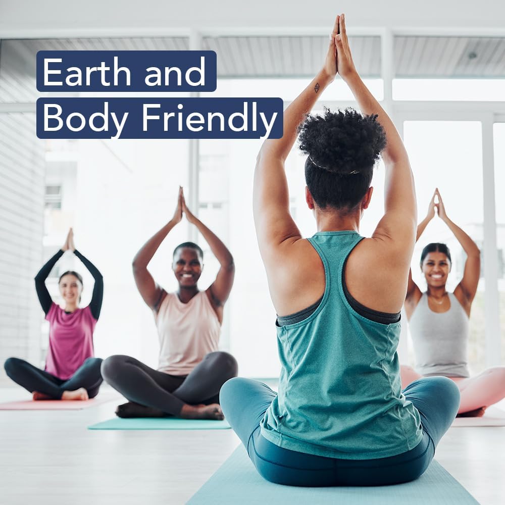 Premium Clever Yoga Mat - Extra Long Yoga Mat Suitable For All Yoga Types - Workout Mat For Home Or On The Go - Includes Our Perfect Fit Mat Bag - Image 6