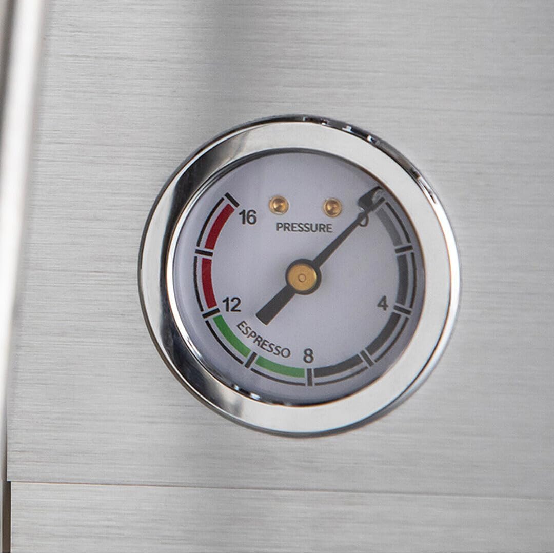 Smeg Semi-Pro Espresso Machine – 15-Bar Pump, Triple Thermoblock Heating, 58mm Filter Holder & Steam Wand – Made in Italy (Black) - Image 9