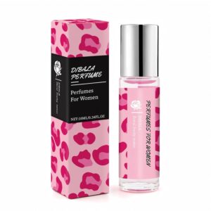 DIBALA Pheromones Perfume for Women,Long Lasting Natural Roll On Perfume Oil 10ml (0.34 fl oz)
