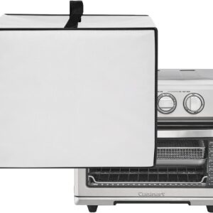 Air Fryer Cover for Cuisinart Air Fryer, Heavy Duty Heat-Resistant Waterproof Protective Convection Toaster Oven Cover Compatible with Cuisinart Air Fryer + Convection Toaster Oven TOA70 (Grey)