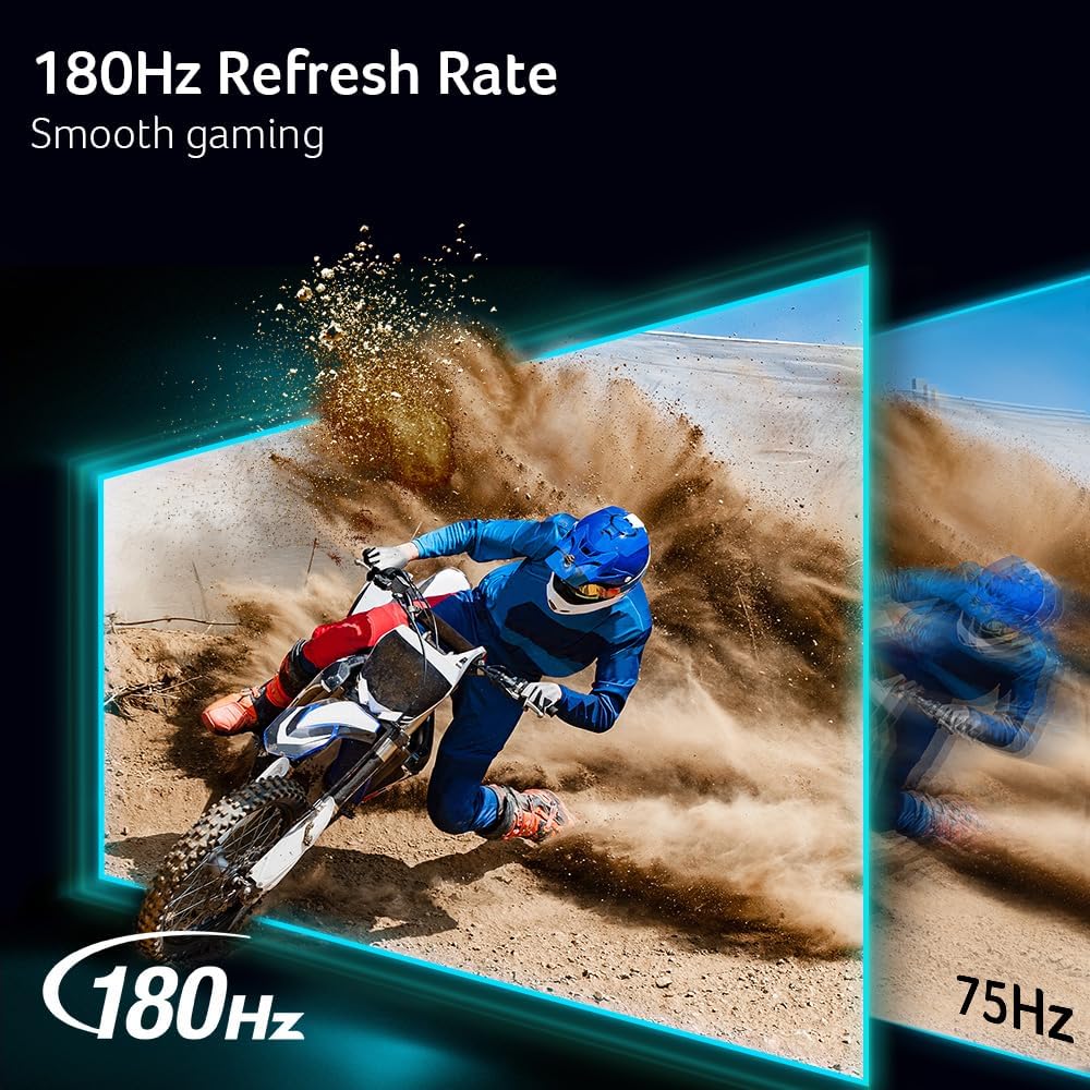 Acer Nitro 31.5" FHD 1920 x 1080 1500R Curved PC Gaming Monitor | AMD FreeSync™ Premium | Up to 165Hz Refresh | 1ms VRB | VESA Mountable | 1 x Display Port 1.2 & 2 x HDMI 1.4 | EDA320Q PBIIPX - Image 4