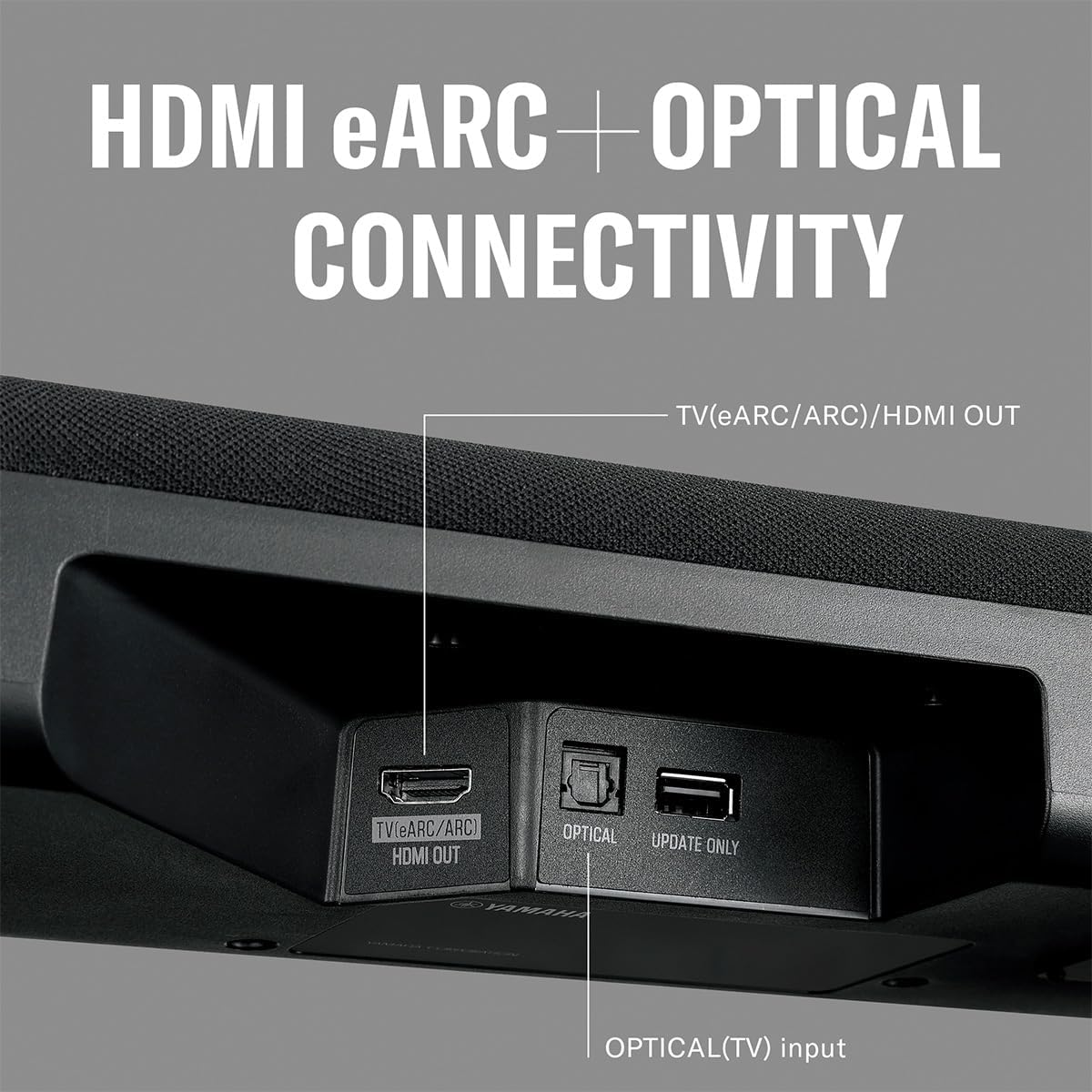 YAMAHA SR-B40A Dolby Atmos Sound Bar with Wireless Subwoofer (Black) - Image 7