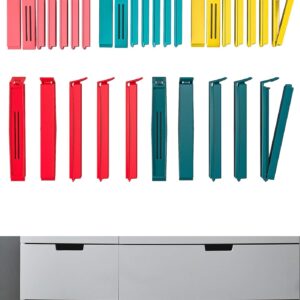 Ikea Polybag Sealing Clip, Set of 30, Mixed Colours/Mixed Sizes-Multicolor
