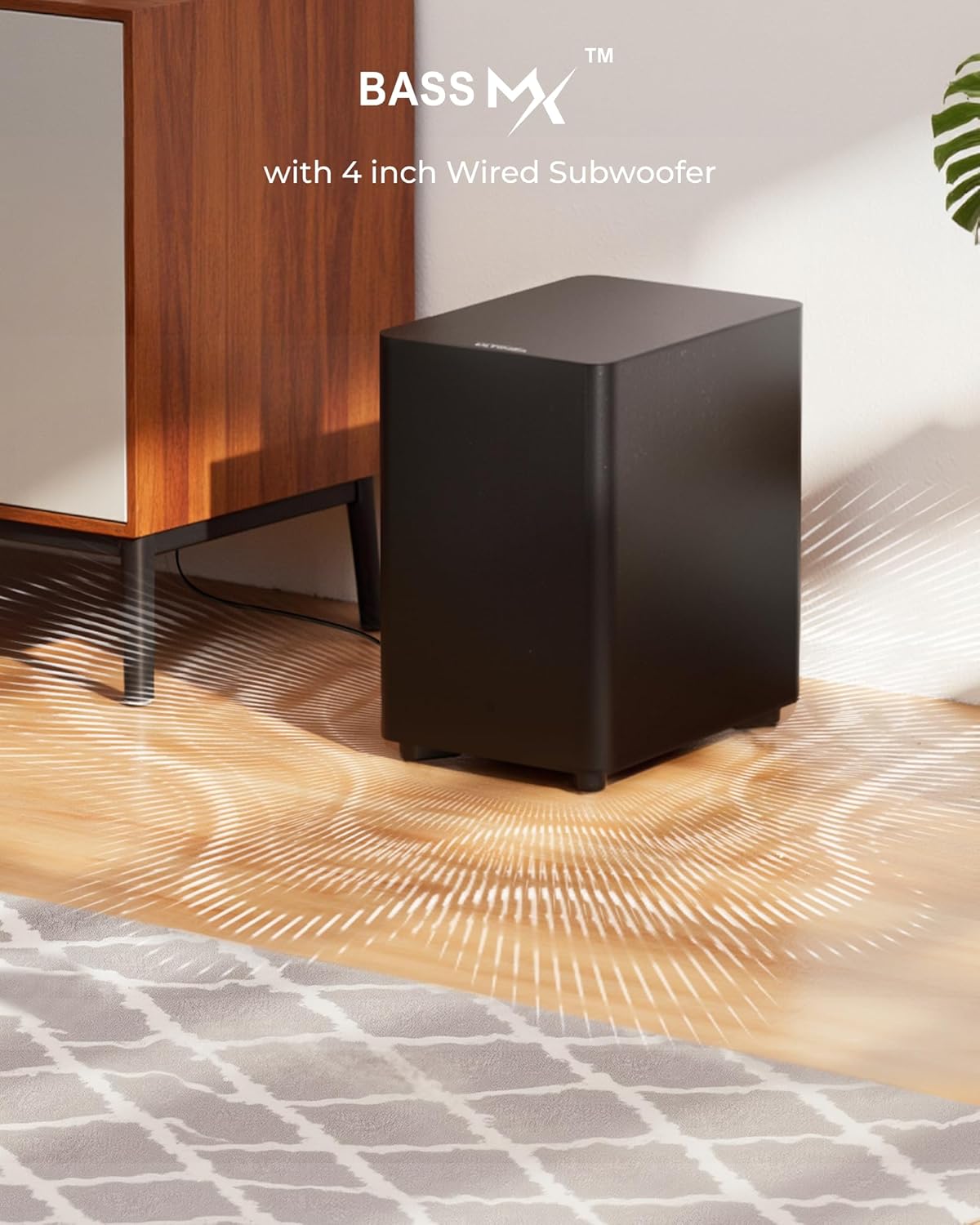 ULTIMEA 7.1ch Sound Bar with Dolby Atmos, Surround Sound System for TV with 4 Surround Speakers, Sound Bar for Smart TV with App Control, Soundbar with Subwoofer for Home Theater, HDMI eARC, Aura A60 - Image 7