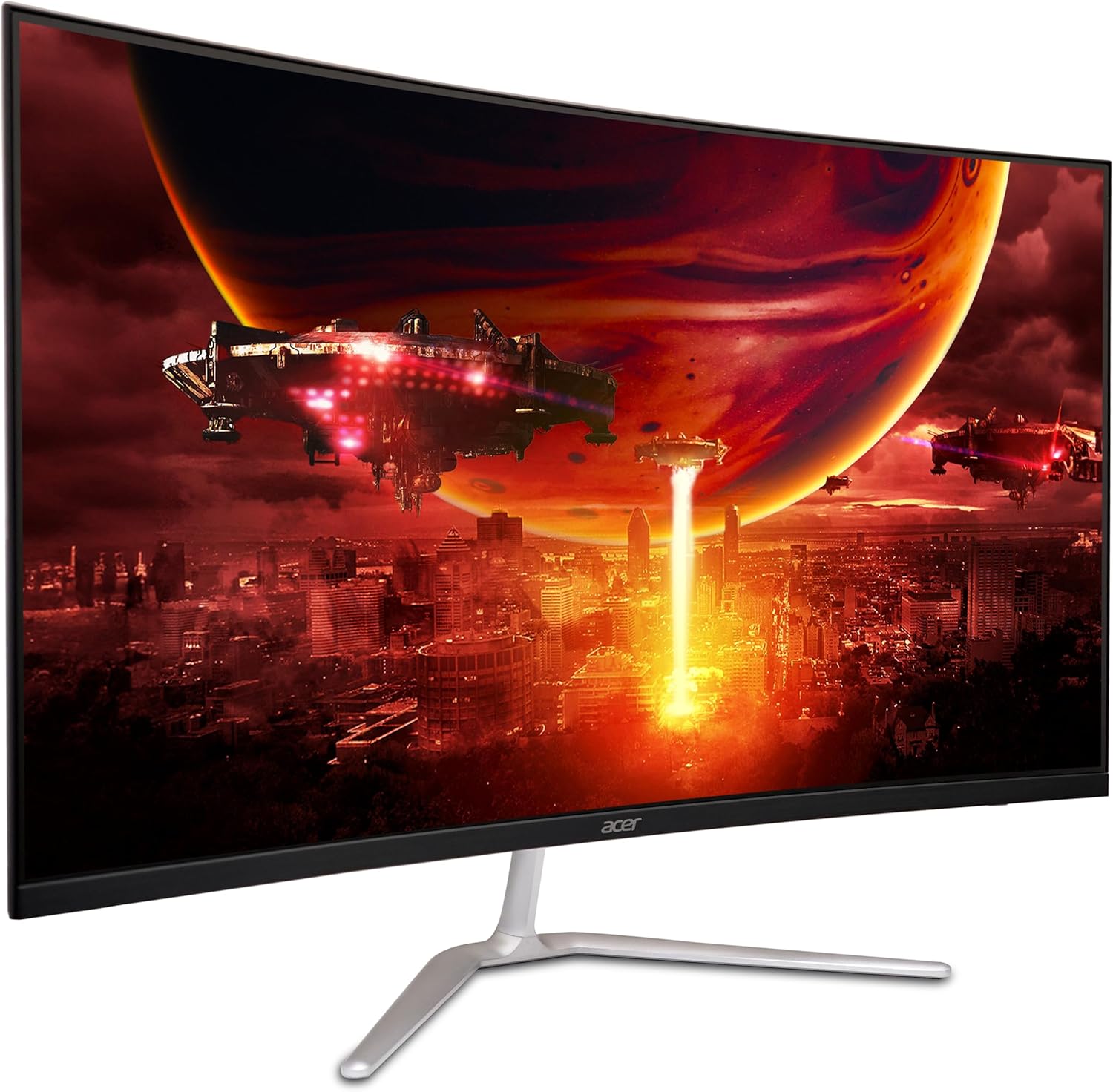 Acer Nitro 31.5" FHD 1920 x 1080 1500R Curved PC Gaming Monitor | AMD FreeSync™ Premium | Up to 165Hz Refresh | 1ms VRB | VESA Mountable | 1 x Display Port 1.2 & 2 x HDMI 1.4 | EDA320Q PBIIPX - Image 8