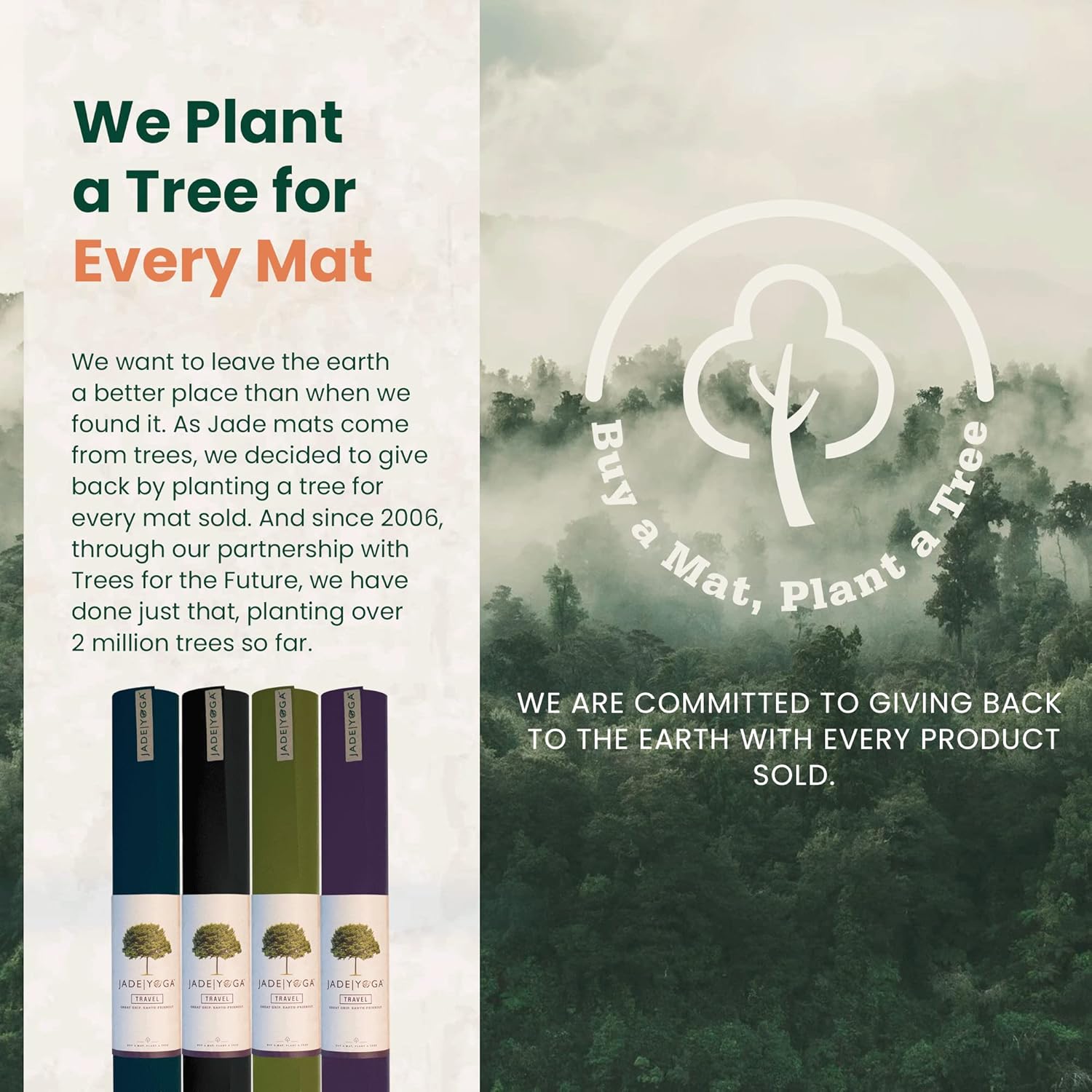 JadeYoga Travel Yoga Mat - Packable, Lightweight, and Portable Yoga Mat - Non-Slip Natural Rubber Mat for Women & Men - Great for Yoga, Home, Gym, Pilates, Fitness, and Stretching - Image 8