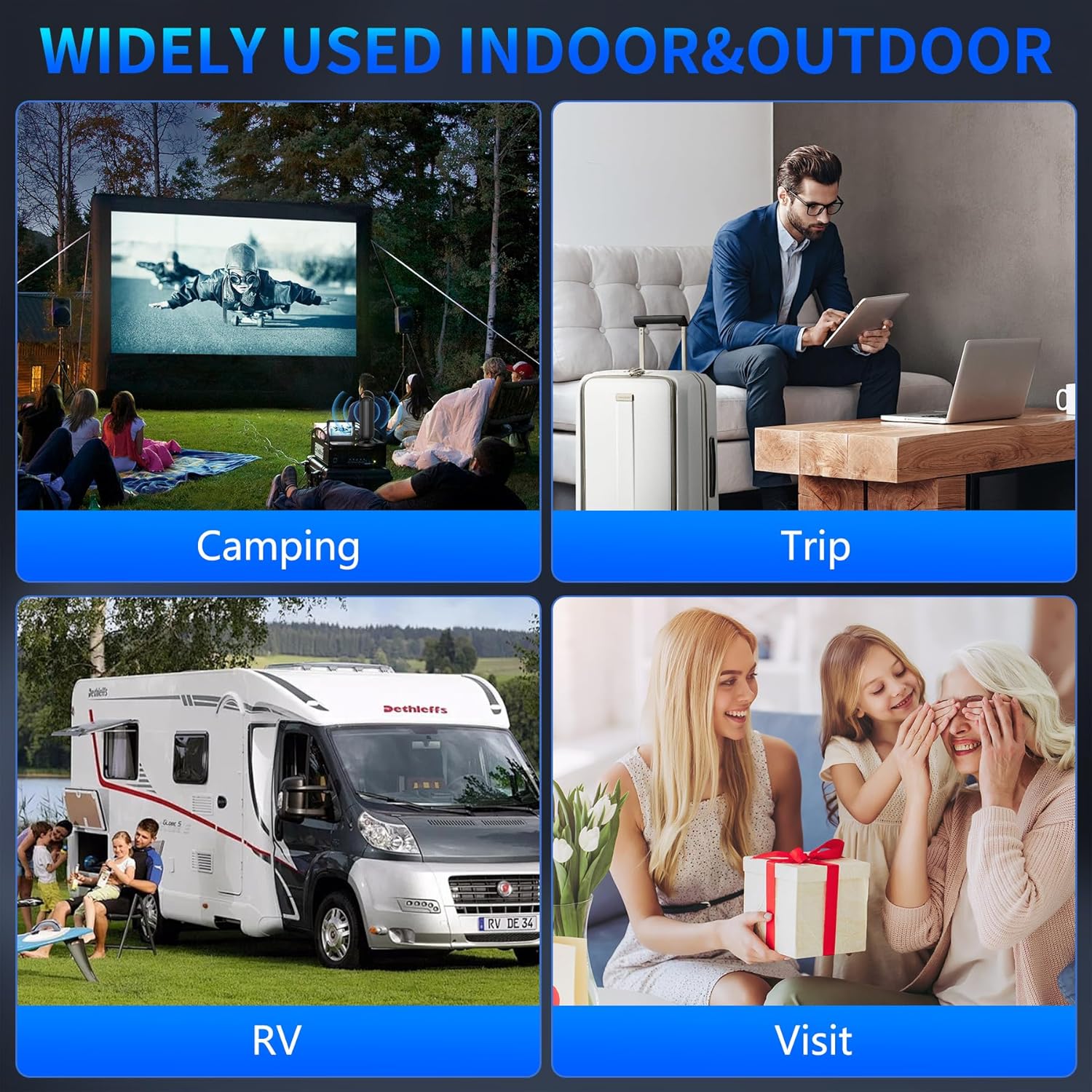 2025 TV Antenna for Local Channels tv Antenna Outdoor 999+ Miles Long Range Indoor/Outdoor tv Antenna for Smart 16.5ft Cable HD Antenna Supports 4K 8K1080p - Image 6