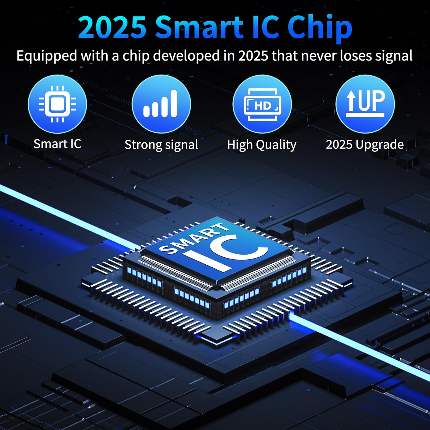 2025 TV Antenna for Local Channels tv Antenna Outdoor 999+ Miles Long Range Indoor/Outdoor tv Antenna for Smart 16.5ft Cable HD Antenna Supports 4K 8K1080p - Image 3