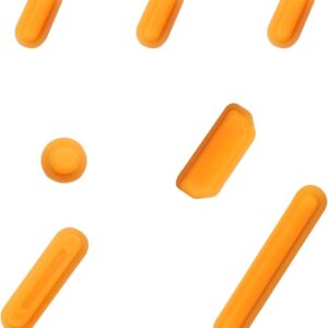 14 PCS Dust Plug Cover Dirt Plug Cups Set for MacBook Pro 14/MacBook Pro 16 M4 M3 M2 M1 Pro/Max 2025-2021, Dust Plug for HDMI, Thunderbolt, SD, Charger Port & Headphone Accessory Protective Cover-Og