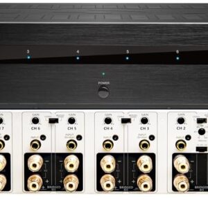 OSD Audio Nero 8-Channel Home Theater Amplifier, (100W @8ohm/ 175W @4ohm), High Power Bridging 400W @8ohm, Class D, Highly Flexible, HTX-8150