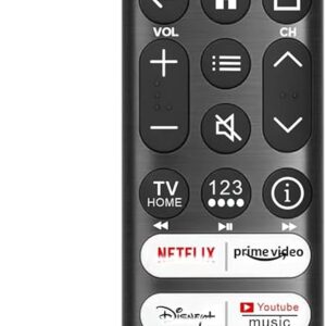 B BraiNice Universal Remote for All TCL TV Remote Replacement, Motion Backlit, Voice Control & Bluetooth, for Google Smart TV, TCL-Smart and Android TVs 2026-2016