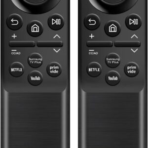 [2 Pack] Universal Replacement for Samsung TV Remote Control, Compatible with All Samsung Smart TV, QLED, 4K, 8K, Frame, Curved, LED, LCD HDTV Models (2019-2025), No Setup Required