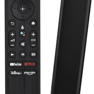 Voice Remote for Sony Smart TVs,Replacement Control for All 2018 to 2025 Sony Bravia Google 4K UHD LED LCD HD Smart TVs, with 4 Quick Link Buttons