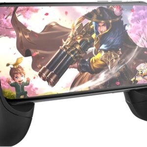 Universal Mobile Game Joystick Spiral Mini Joystick Game Handle Grip Controller Rocker Joypad Foldable Stand Holder for Cellphones (Handle Holder)