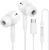 USB C Wired Earbuds Ear Buds for iPhone 17 16 Pro Max 16e 16 Plus 16Pro 15 Pro Max 15 Plus 15Pro 15 USBC in-Ear Headphones Wired Type C iPhone 16 Earbud Earphones Headsets with Microphone for Samsung
