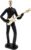 ARTIBETTER Musician Guitar Player Statue Musical Instrument Guitar Collectible Figurine Music Trophy Awards Desktop Ornament for Home Cafe Counter Office Book Shelf Decor
