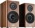 Polk Reserve R100 Bookshelf Speaker for Home Theater Audio & Home Stereo Speakers, 1″ Pinnacle Ring Tweeter & 5.25″ Turbine Woofer, Hi-Res, Dolby Atmos & IMAX Enhanced, Wall Mountable, Walnut Brown