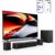 ULTIMEA 5.1ch Sound Bar with Dolby Atmos, Surround Sound System for TV, App Control, Home Theater Sound System, TV Soundbar with Subwoofer, 2 Surround Speakers, HDMI eARC/Opt/AUX/BT, Aura A50 Pro