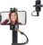 Movo PR-3 Rotating Smartphone Grip Handle Rig with Vertical and Horizonal Positions, Wrist Strap, Tripod Mount, Cold Shoe Mount for Lights and Microphones – for iPhone, Samsung, Google, Android Phones