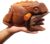 Extra Large 9″ Wood Frog Guiro Rasp Percussion Instrument Tone Block Wooden Good Luck Frog Animal Shaped Figurine Handcraft Musical Instruments from Thailand Home Office Decoration (Tan)