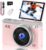 MaxMango Digital Camera for Photography, 64MP & 2.4’’ Vlogging Camera for YouTube,180° Flip Screen Point and Shoot Digital Cameras with 64GB SD Card for Teenager Adult Beginner