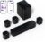 ULTIMEA 7.1ch Virtual Surround Sound Bar, Surround Sound System for TV, Sound Bar for Smart TV with 4 Surround Speakers, Peak Power 330W, App Control, TV Soundbar with Subwoofer, Opt/AUX/BT, Aura A40