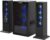 Magnavox MHT990 2.1 Home Entertainment System with Bluetooth Wireless Technology and Color Changing Lights in Black | AUX Port | Subwoofer with 2 Speakers | Pulsing Lights |