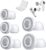 Link Dream Ear Tips for AirPods Pro 3 (2025) Replacement Eartips Silicon Ear Buds Tips with Portable Storage Box White 5 Pairs (XXS/XS/S/M/L Tips)