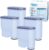 YKMGON Machine Water Filter Compatible with Philips Aquaclean CA6903，CMF009，Coffee Machine Filter Cartrige Replacement with Activated Carbon，4 PACK (4)