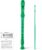 8-Hole Soprano Descant Recorder Baroque Style Kids Music Flute with Cleaning Rod & Case Bag for School Student Home Entertainment – Green