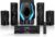 Bobtot Surround Sound Systems Home Theater System – 1200 Watts Peak Power 10″ Subwoofer 5.1/2.1 Wired Audio Stereo Speakers Strong Bass with HDMI ARC Optical AUX Bluetooth Input