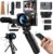4k Digital Cameras for Photography, 48MP Video/Vlogging Camera for YouTube, Vlogger Kit, Content Creator Kit-Microphone & Remote Control Tripod Grip, Travel Camera with Wide-Angle & Macro len