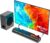 Hiwill 2.1CH Dolby Atmos Soundbar with Subwoofer, 200W Peak Power, Home Theater Sound Bar for Smart TV, Adjustable Treble and Bass, Clear Dialogue, HDMI eARC/ARC/Opt/BT/AUX, HiElite A21
