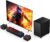 Miroir 5.1 Sound Bar for Smart TV, with Dolby Atmos & Wireless Subwoofer, 410W Bluetooth Surround Sound System, Immersive 3D Sound Home Theater System for HDMI eARC