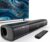 Sound Bar for Smart TV, Bass Boost and Crisp Vocals,Bluetooth Soundbar for TV/PC/Gaming/Projectors,Optical/AUX/Wall Mount,17inch