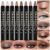 8Pcs Cream Eye Shadow Brightener Stick Makeup Set, Champagne Pearl Taupe Bronze Cocoa Stone Putty Smoky Amethyst Shimmer Matte Eyeshadow Eyeliner Pencil Applicator Stick Palette Makeup for Older Women