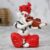 eCraftIndia Red Handcrafted Polyresin Lord Ganesha Idol Playing Violin Musical Instrument Decorative Showpiece – God Idol For Home, Office, Car Dashboard, Diwali, Birthday Gift Giving
