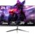 LXZ Gaming Monitor 24.5 inch, 200hz Monitor FHD 1080P Frameless IPS Display with Eye Care, DP/HDMI, Wall Mount Compatible – Black